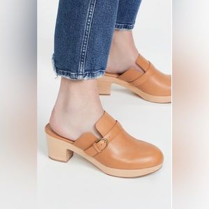 Madewell Monique Buckle Clog (size 9.5)